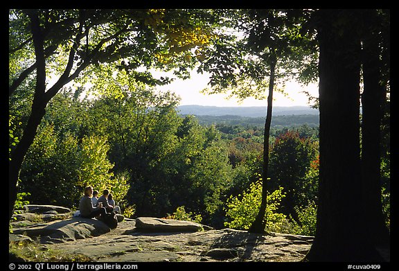 Ledges overlook. Cuyahoga Valley National Park, Ohio, USA.