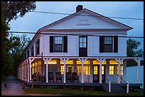 Boston Store Visitor Center at dusk. Cuyahoga Valley National Park ( color)