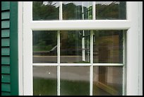 Lock, Window reflexion, Canal Visitor Center. Cuyahoga Valley National Park ( color)