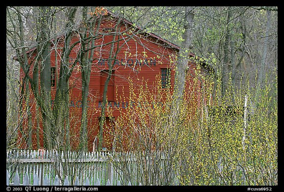 Hale Farm, early spring. Cuyahoga Valley National Park (color)