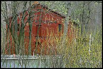 Hale Farm in early spring. Cuyahoga Valley National Park, Ohio, USA. (color)