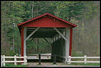 Everett Road covered bridge. Cuyahoga Valley National Park, Ohio, USA.