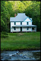 Caldwell House, Big Cataloochee, North Carolina. Great Smoky Mountains National Park ( color)