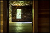 Room in Caldwell House, Big Cataloochee, North Carolina. Great Smoky Mountains National Park ( color)