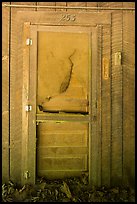 Door near Palmer House, Little Cataloochee, North Carolina. Great Smoky Mountains National Park ( color)
