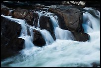 Waterfall, The Sinks, Tennessee. Great Smoky Mountains National Park ( color)