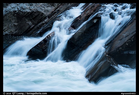 The Sinks, Tennessee. Great Smoky Mountains National Park (color)