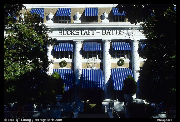 Buckstaff active bathhouse. Hot Springs National Park (color)