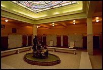 Mens bath hall, Fordyce bathhouse. Hot Springs National Park ( color)