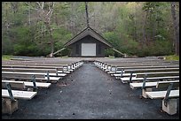 Amphitheater, Gulpha Gorge Campground. Hot Springs National Park ( color)