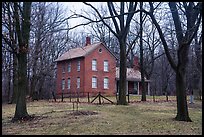 Chellberg Farm in winter. Indiana Dunes National Park ( color)
