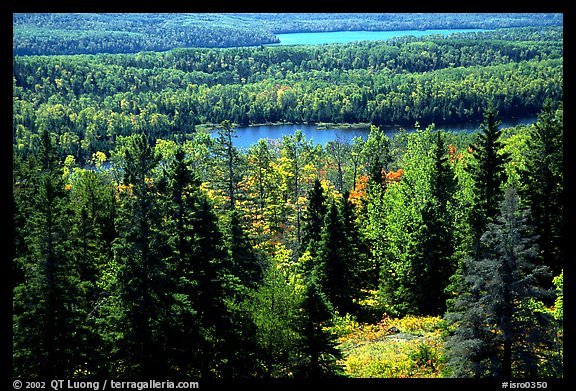 Lake Ojibway. Isle Royale National Park (color)