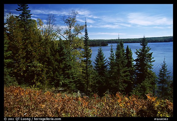 Lake Richie. Isle Royale National Park (color)