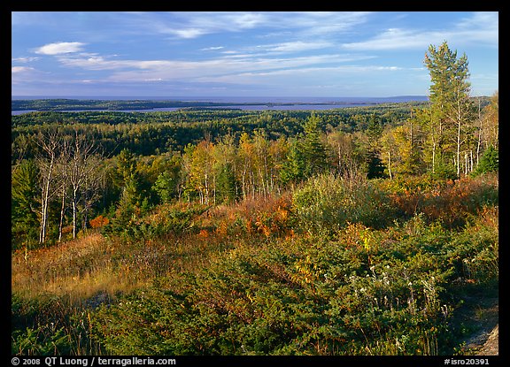 Lake Ojibway. Isle Royale National Park, Michigan, USA.