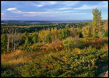 View from Greenstone ridge, looking towards Siskiwit lake. Isle Royale National Park ( color)