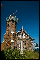 Lighthouse on Passage Island. Isle Royale National Park, Michigan, USA.