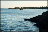 Outer islands from Tookers Island. Isle Royale National Park ( color)