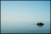 Rocks and immensity, Lake Superior. Isle Royale National Park ( color)