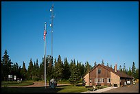 National Park Service headquarters, Mott Island. Isle Royale National Park ( color)