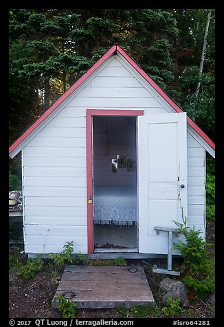 Honeymoon cabin, Edisen Fishery. Isle Royale National Park, Michigan, USA.