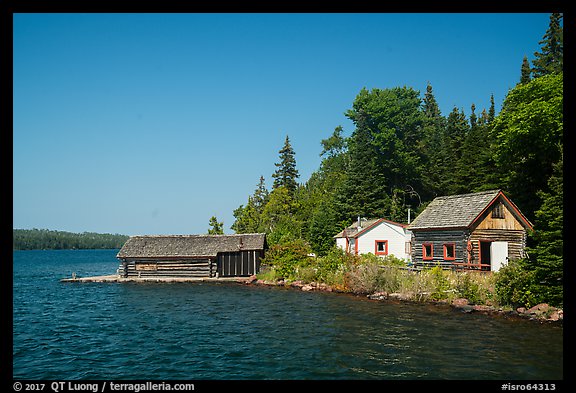 Pete Edisen Fishery. Isle Royale National Park, Michigan, USA.