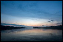 Rock Harbor and Moskey Basin, sunrise. Isle Royale National Park ( color)