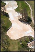 Drained South Pond from the Arch. Gateway Arch National Park ( color)