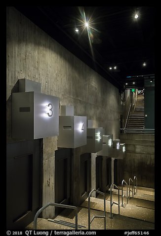 Boarding area for tram. Gateway Arch National Park (color)