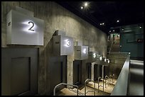 Underground boarding area for tram to top of Arch. Gateway Arch National Park ( color)