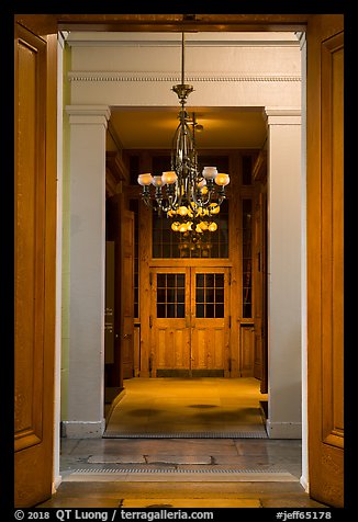 Hallway, Old Courthouse. Gateway Arch National Park (color)