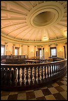 Circuit court 4 restored to 1850 appearance, Old Courthouse. Gateway Arch National Park ( color)