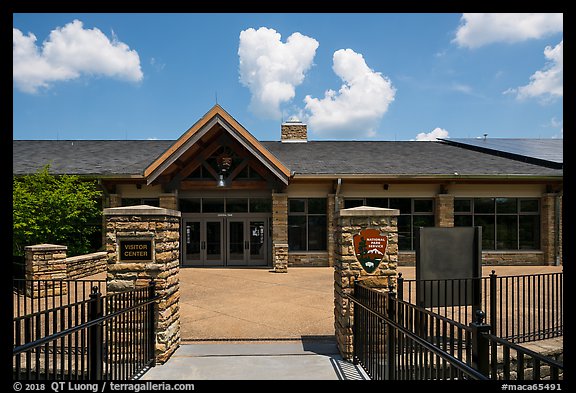 Visitor Center. Mammoth Cave National Park (color)