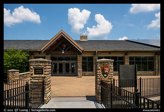 Visitor Center. Mammoth Cave National Park, Kentucky, USA.