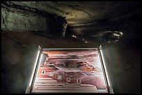 Cave creation Interpretive sign. Mammoth Cave National Park ( color)