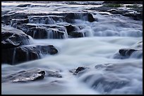 Cascades near Sandstone Falls. New River Gorge National Park and Preserve ( color)