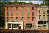 National Bank of Thurmond and Goodman-Kincaid buildings, Thurmond. New River Gorge National Park and Preserve ( color)