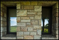 Window reflexion, Big Meadows Visitor Center. Shenandoah National Park ( color)