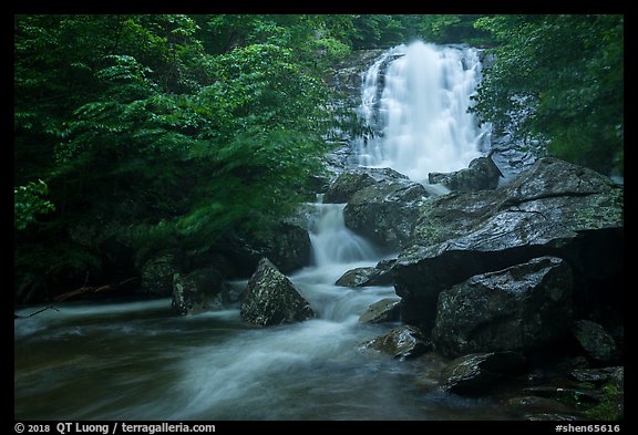 Whiteoak falls. Shenandoah National Park (color)