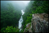 Upper Whiteoak falls, Whiteoak Canyon. Shenandoah National Park ( color)