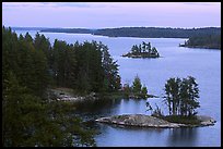 Anderson Bay. Voyageurs National Park, Minnesota, USA. (color)