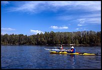 Kayakers. Voyageurs National Park ( color)