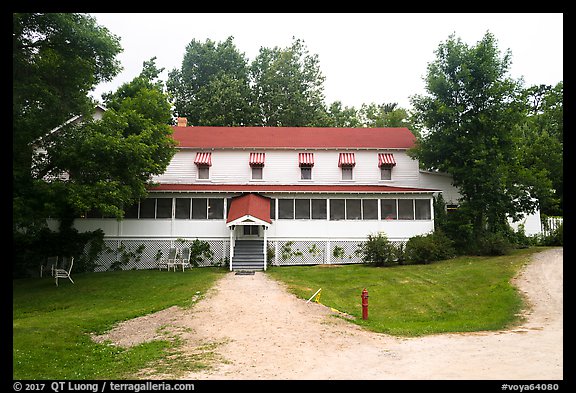 Historic Kettle Falls Hotel. Voyageurs National Park (color)