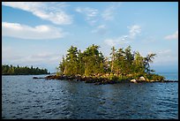 Islet, Rainy Lake. Voyageurs National Park ( color)