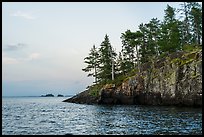 Cliff, Rainy Lake. Voyageurs National Park ( color)