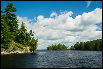 Browns Bay. Voyageurs National Park ( color)