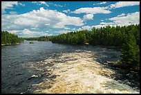 Below Kettle Falls. Voyageurs National Park ( color)