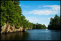 Namakan Narrows. Voyageurs National Park ( color)