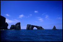 Arch Rock, East Anacapa. Channel Islands National Park, California, USA.