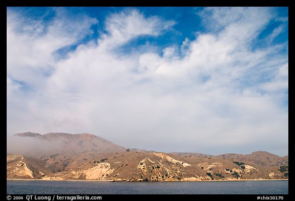South shore of Santa Cruz Island. Channel Islands National Park, California, USA.