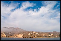 South shore of Santa Cruz Island. Channel Islands National Park, California, USA. (color)